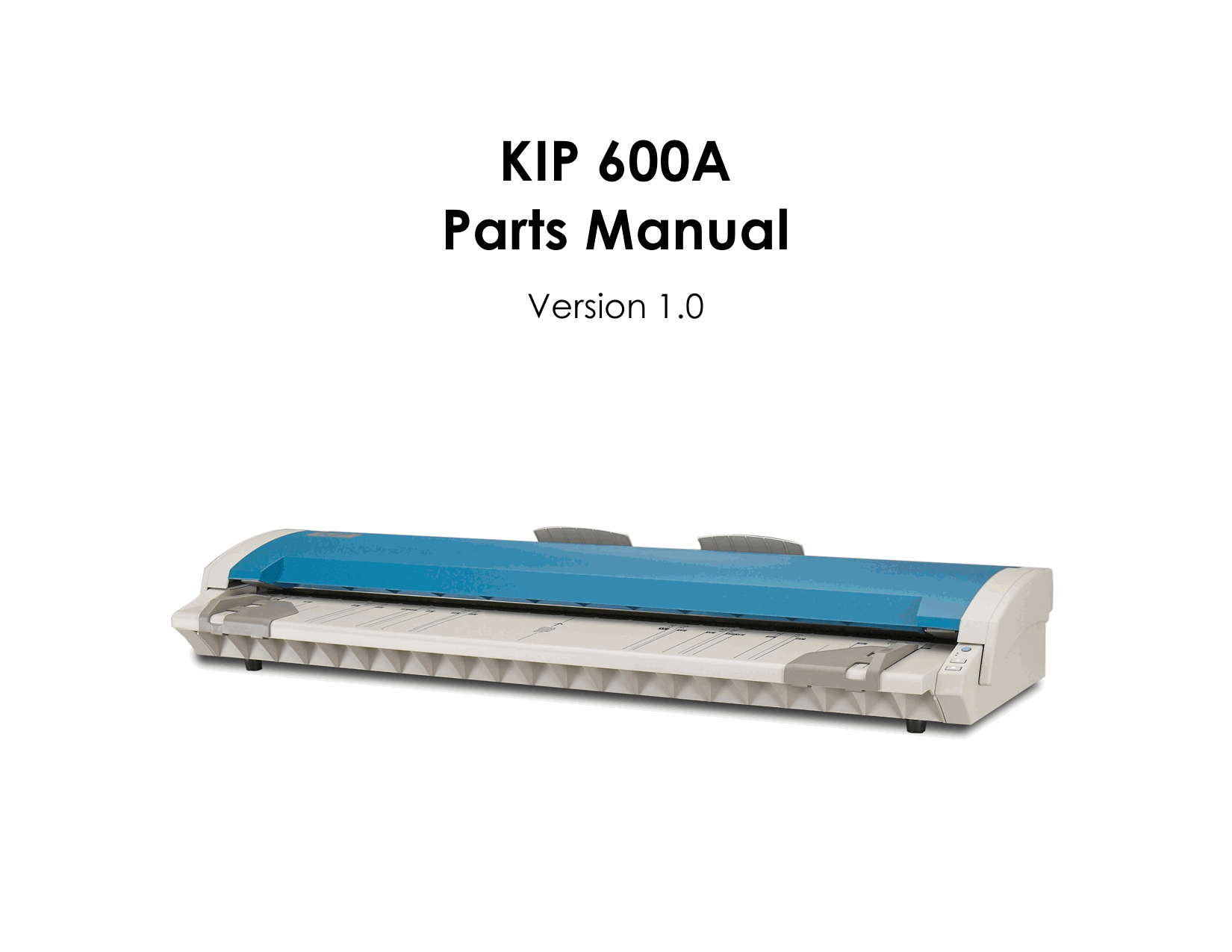 KIP 600A Parts Manual-1